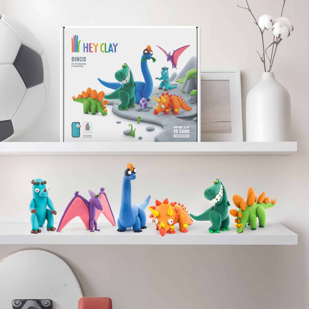 Plasticina | Dinos | 15 Embalagens