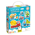 Progressive Puzzles | Construction Vehicles