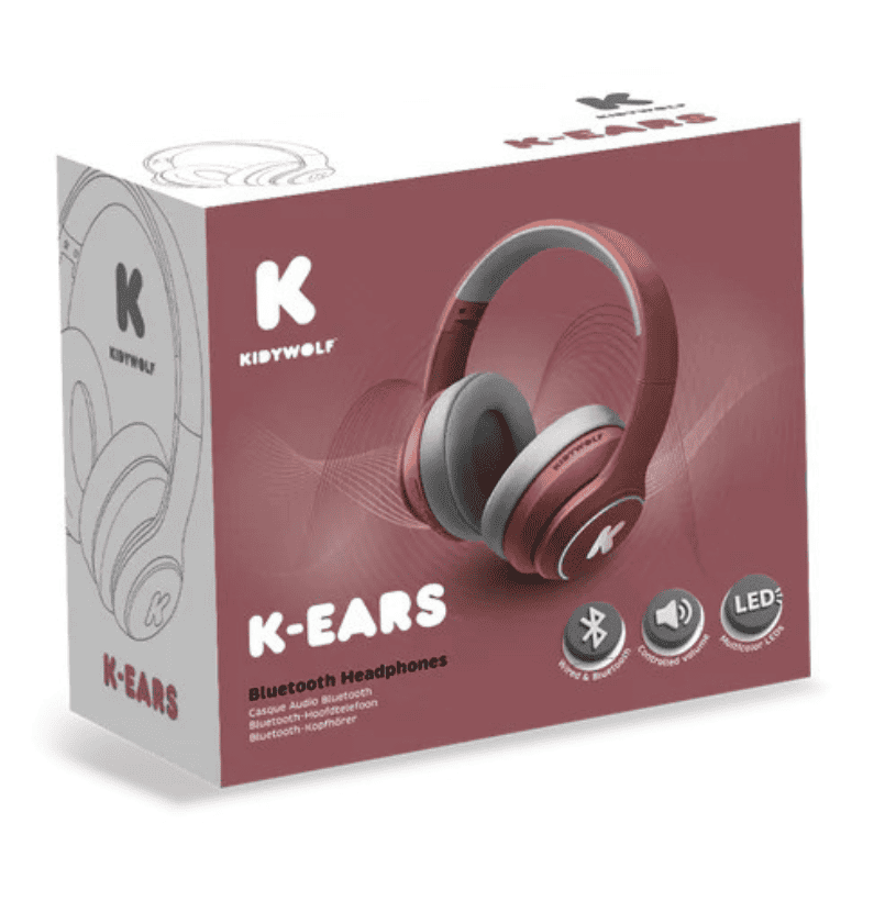 Headphones | K-Ears | Vermelho