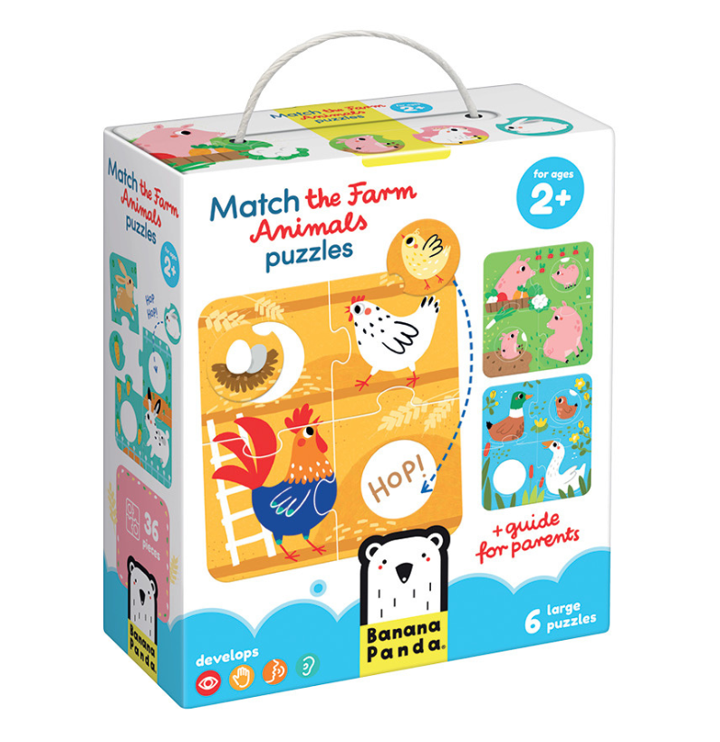 Match The Farm Animals | Puzzles