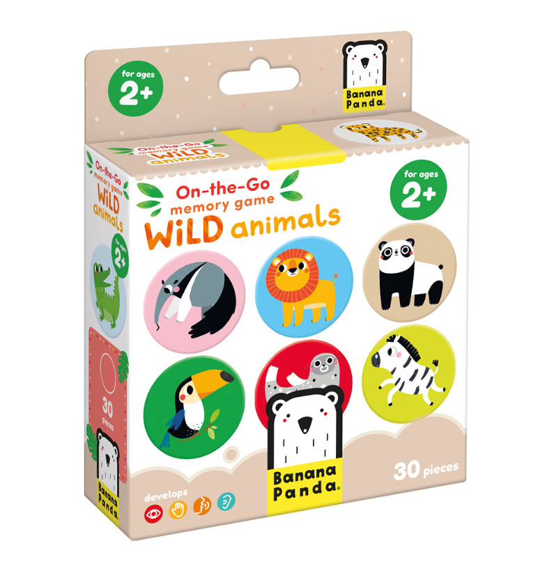 On The Go | Memory Game | Wild Animals