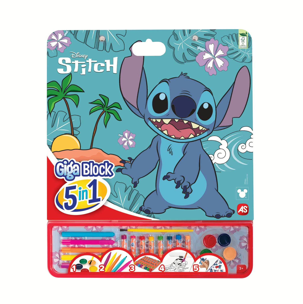 Giga Bloco 5 em 1 | Lilo & Stitch