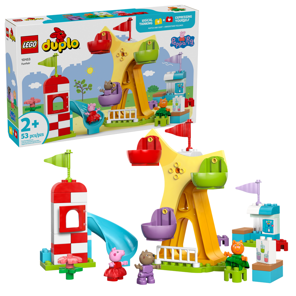 LEGO DUPLO Porquinha Peppa Parque de Diversões 10453