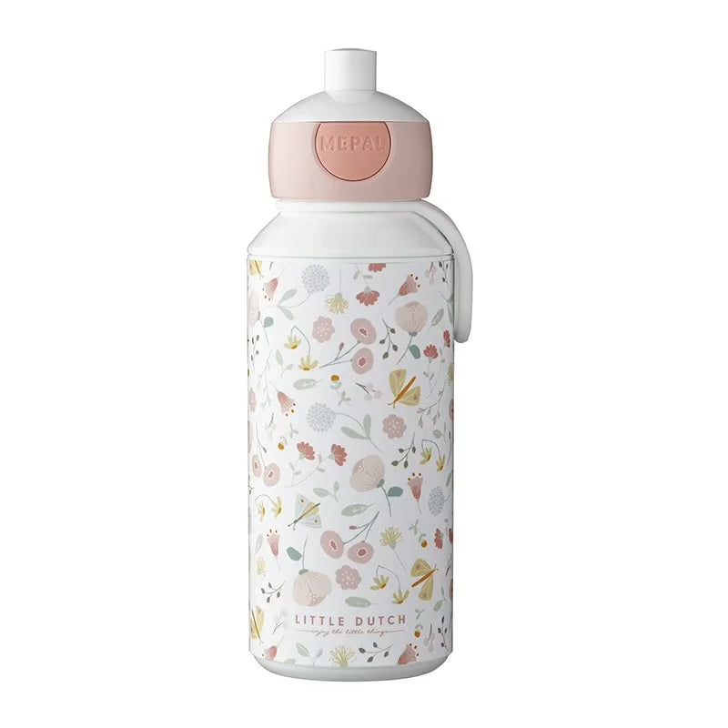 Garrafa Pop-Up | 400 ml | Flowers & Butterflies