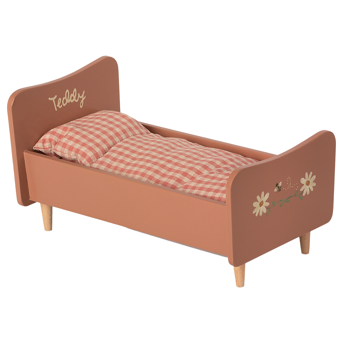 Cama de Madeira para Teddy Mom Rose Maileg - imagem 3