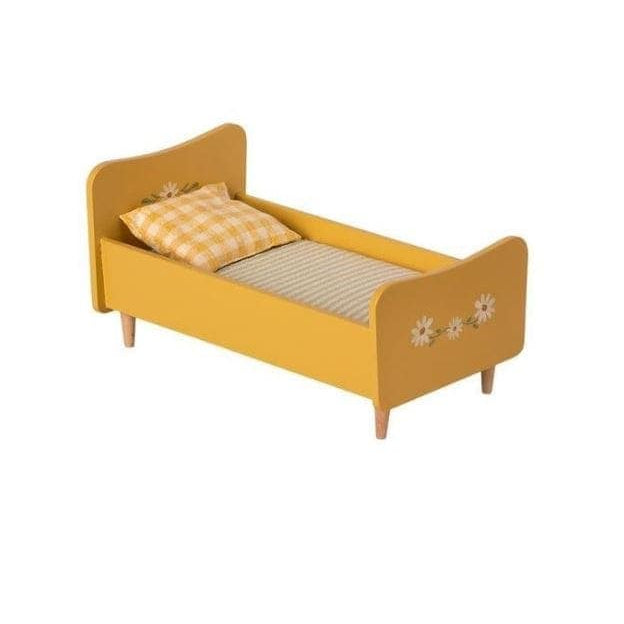 Wooden bed | Mini | Yellow