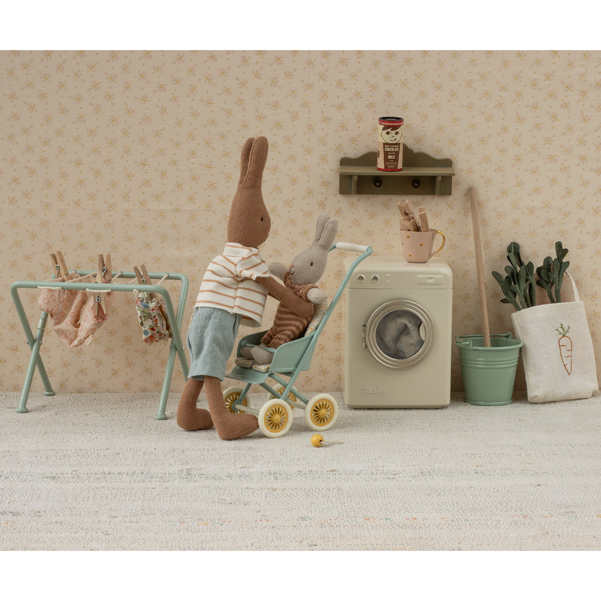 Máquina de Lavar Roupa Miniature Maileg - imagem 5