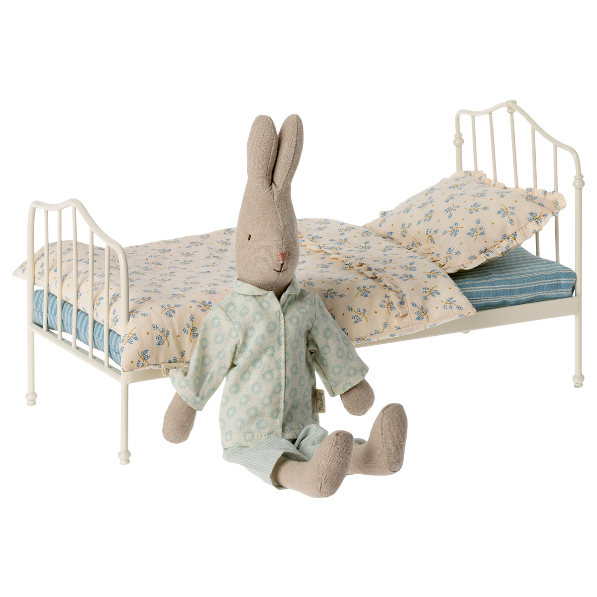 Cama Vintage Miniature Blue Maileg - imagem 4