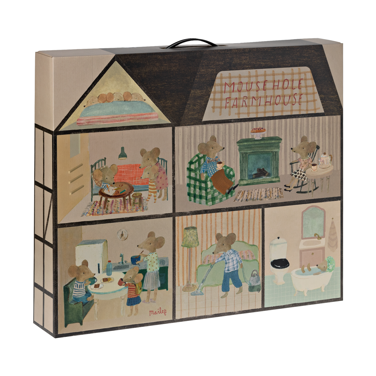 Casa de Ratinhos Mouse Hole Farmhouse Maileg - imagem 4