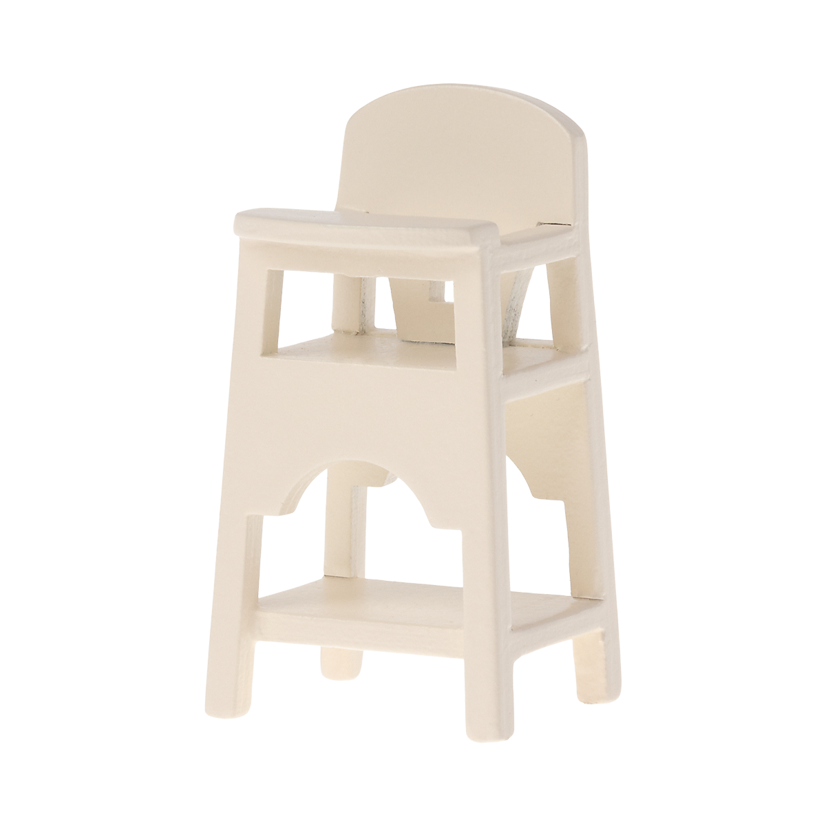 Cadeira Alta de Bebé para Ratinhos Off White Maileg