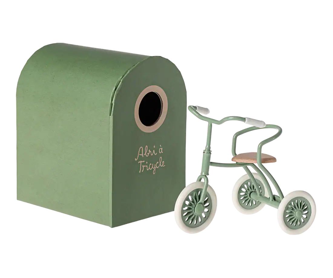 Abri a tricycle  |  Mouse  |  Green