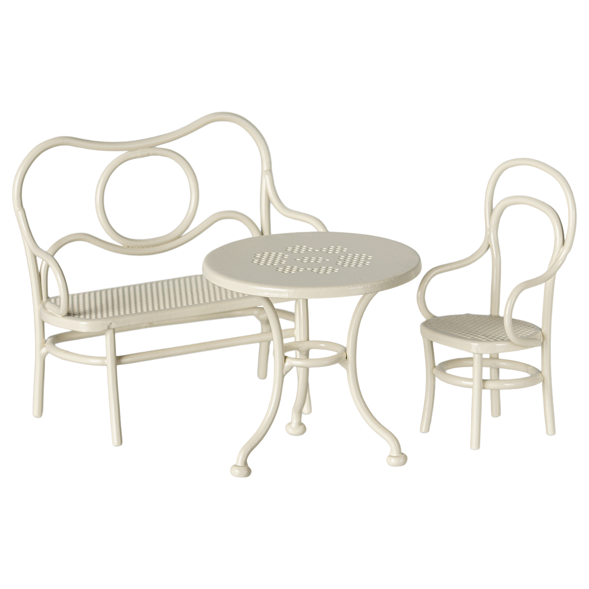 Conjunto de Café Mouse Pequeno – Off White Maileg - imagem 3