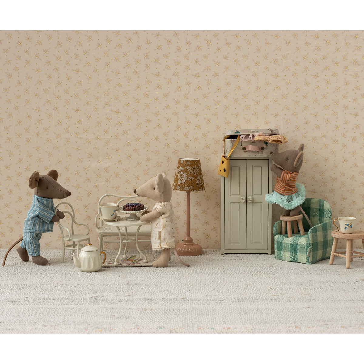 Conjunto de Café Mouse Pequeno – Off White Maileg - imagem 4