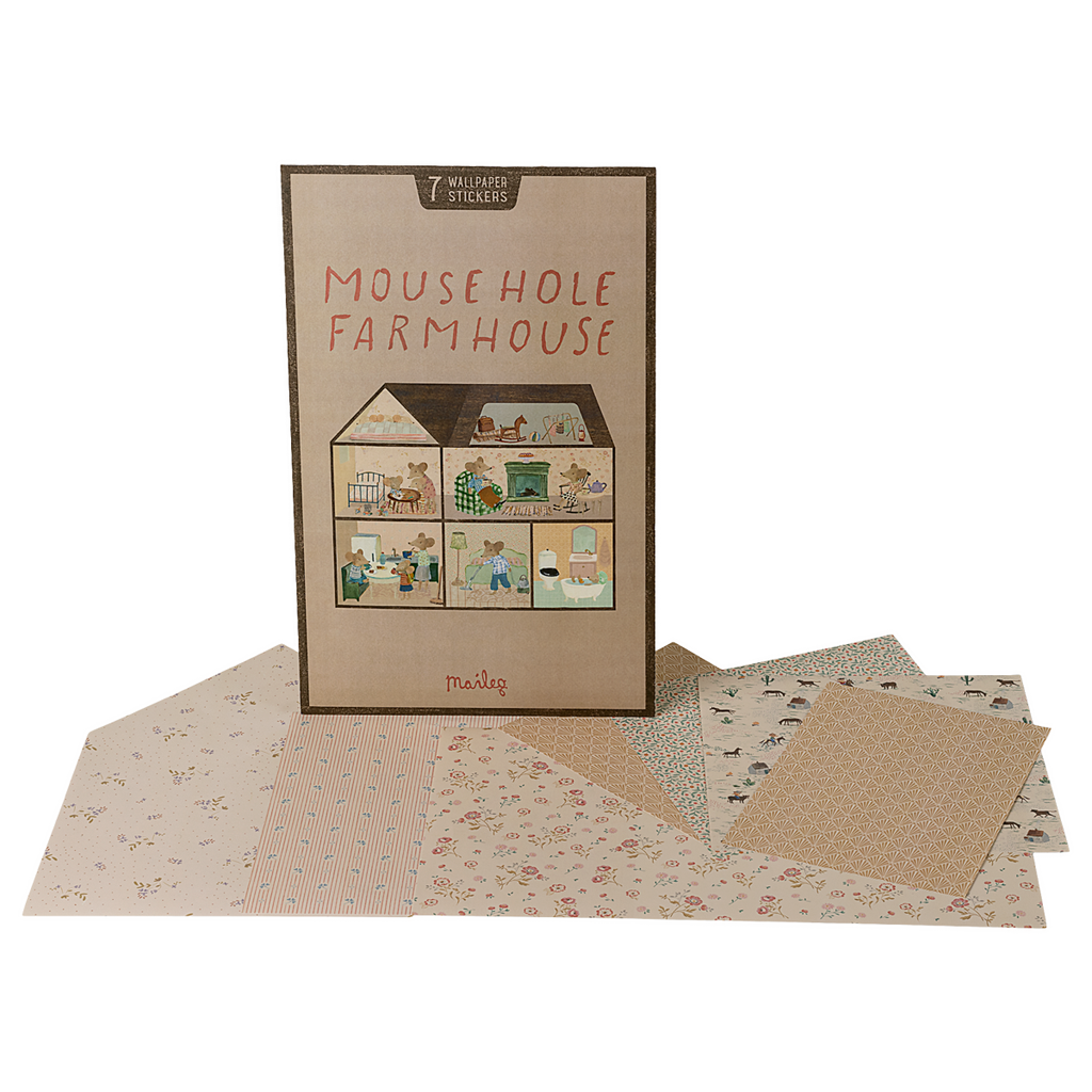 Papel de Parede para Mouse Hole Farmhouse Maileg - imagem 2