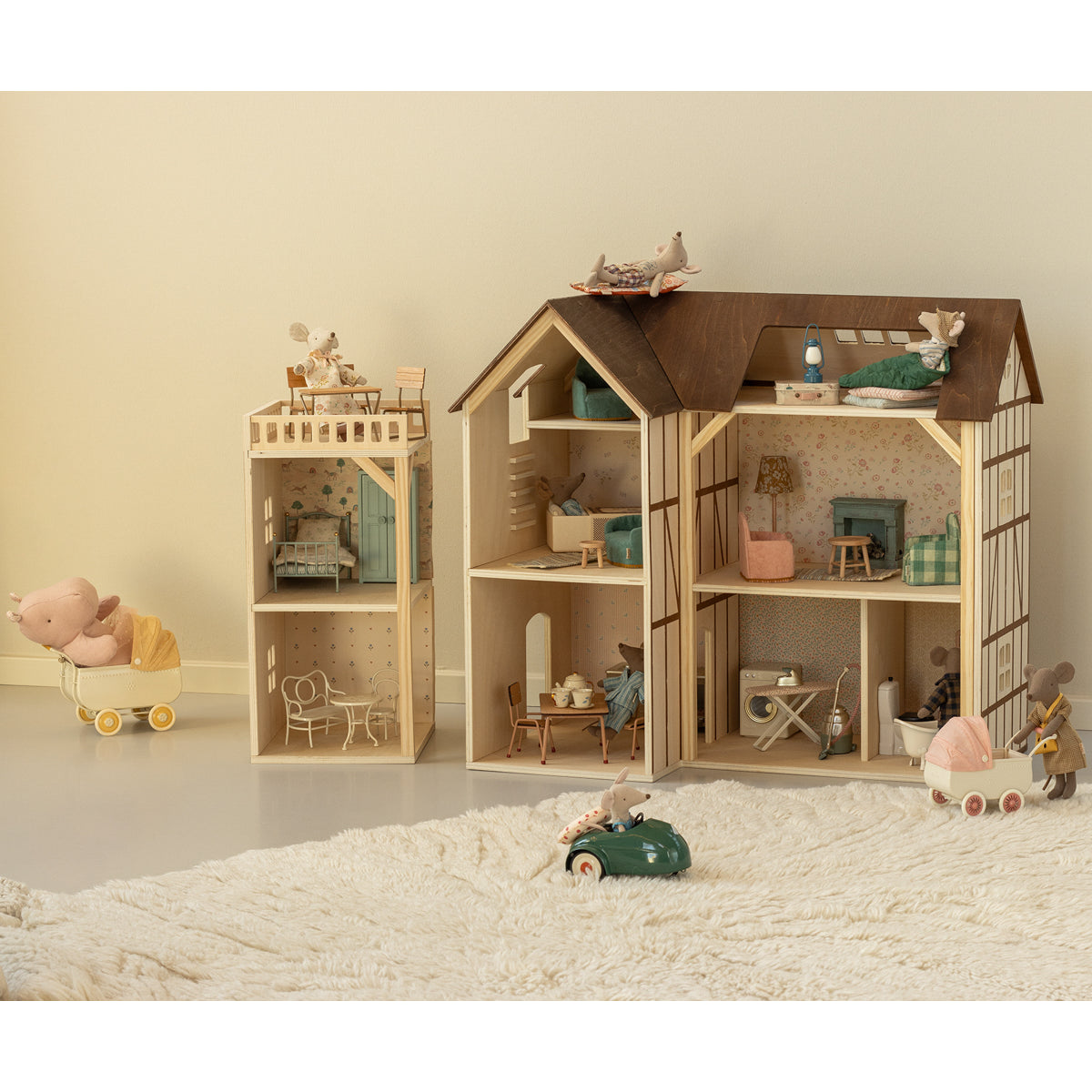 Papel de Parede para Mouse Hole Farmhouse Maileg - imagem 3