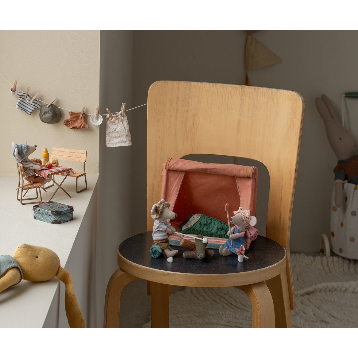Tenda de Campismo Happy Camper Mouse Maileg - imagem 3