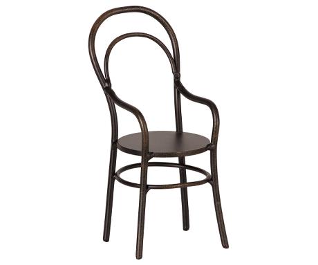Chair with Armrest  |  Mini  |  Antracite