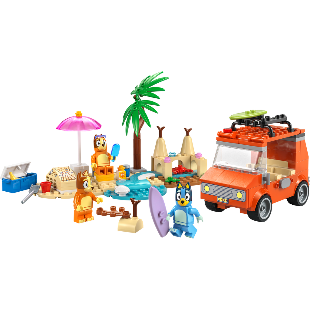 LEGO Bluey Viagem de Carro à Praia com a Família 11202