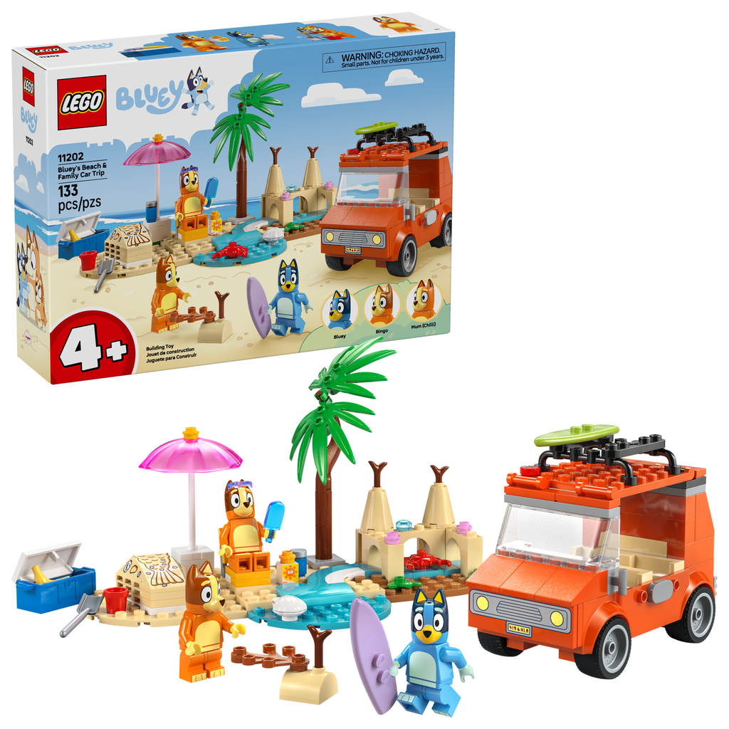 LEGO Bluey Viagem de Carro à Praia com a Família 11202 - imagem 2