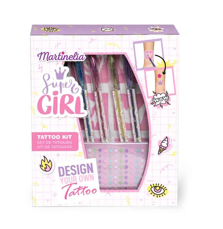 Kit Body Art | Tatto | Super Girl