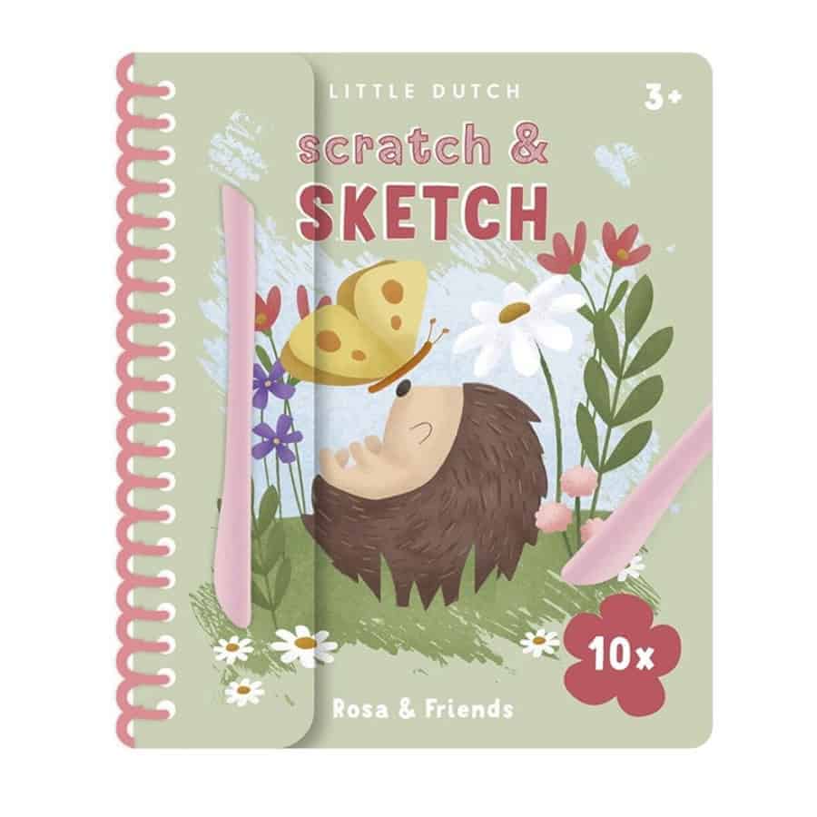 Livro | Scratch Book | Rosa & Friends