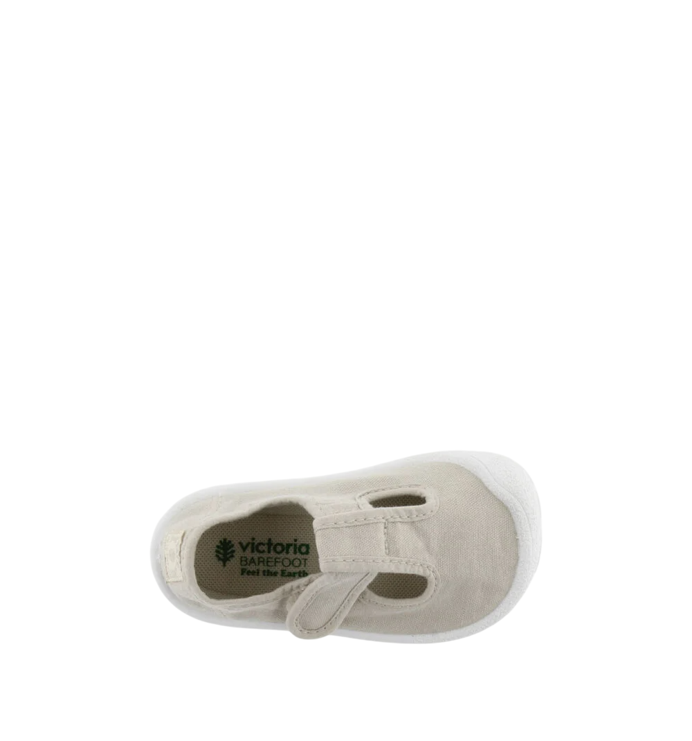 Sandália Barefoot | Lona | Cinza Gelo