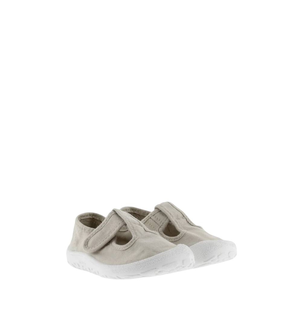 Sandália Barefoot | Lona | Cinza Gelo