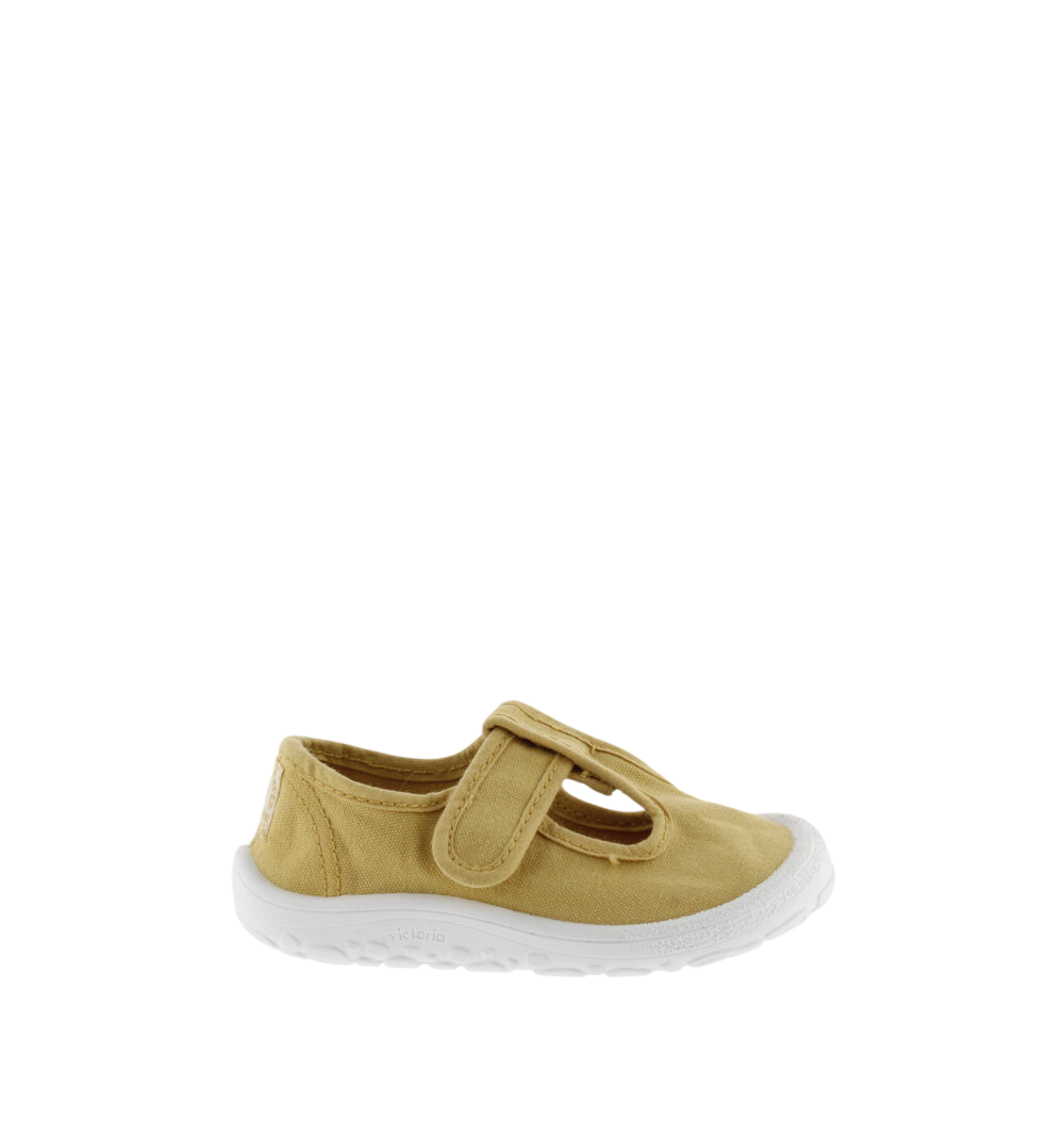 Sandália Barefoot | Lona | Amarelo Trigo