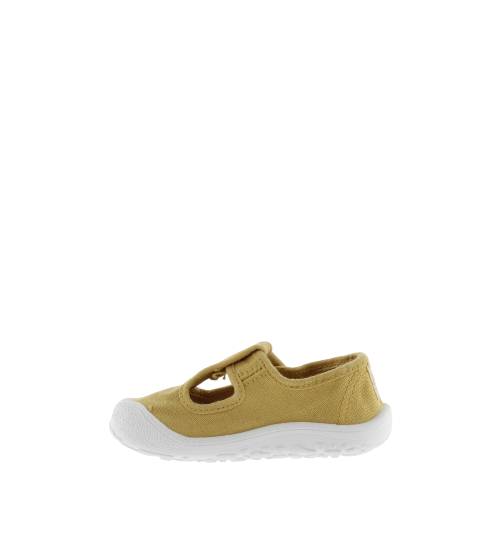 Sandália Barefoot | Lona | Amarelo Trigo