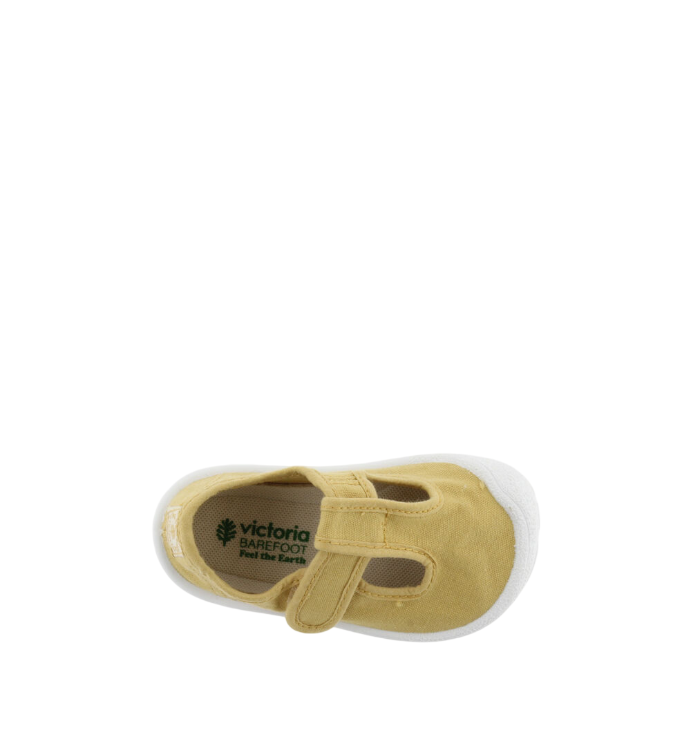 Sandália Barefoot | Lona | Amarelo Trigo