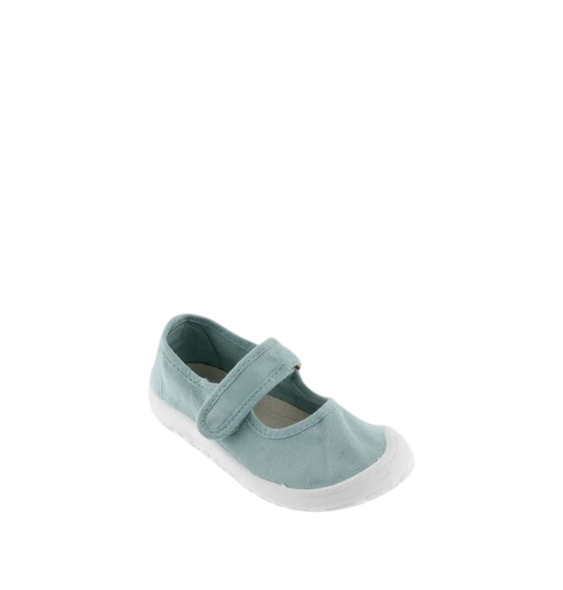 Sandália Barefoot | Bailarina | Lona | Azul