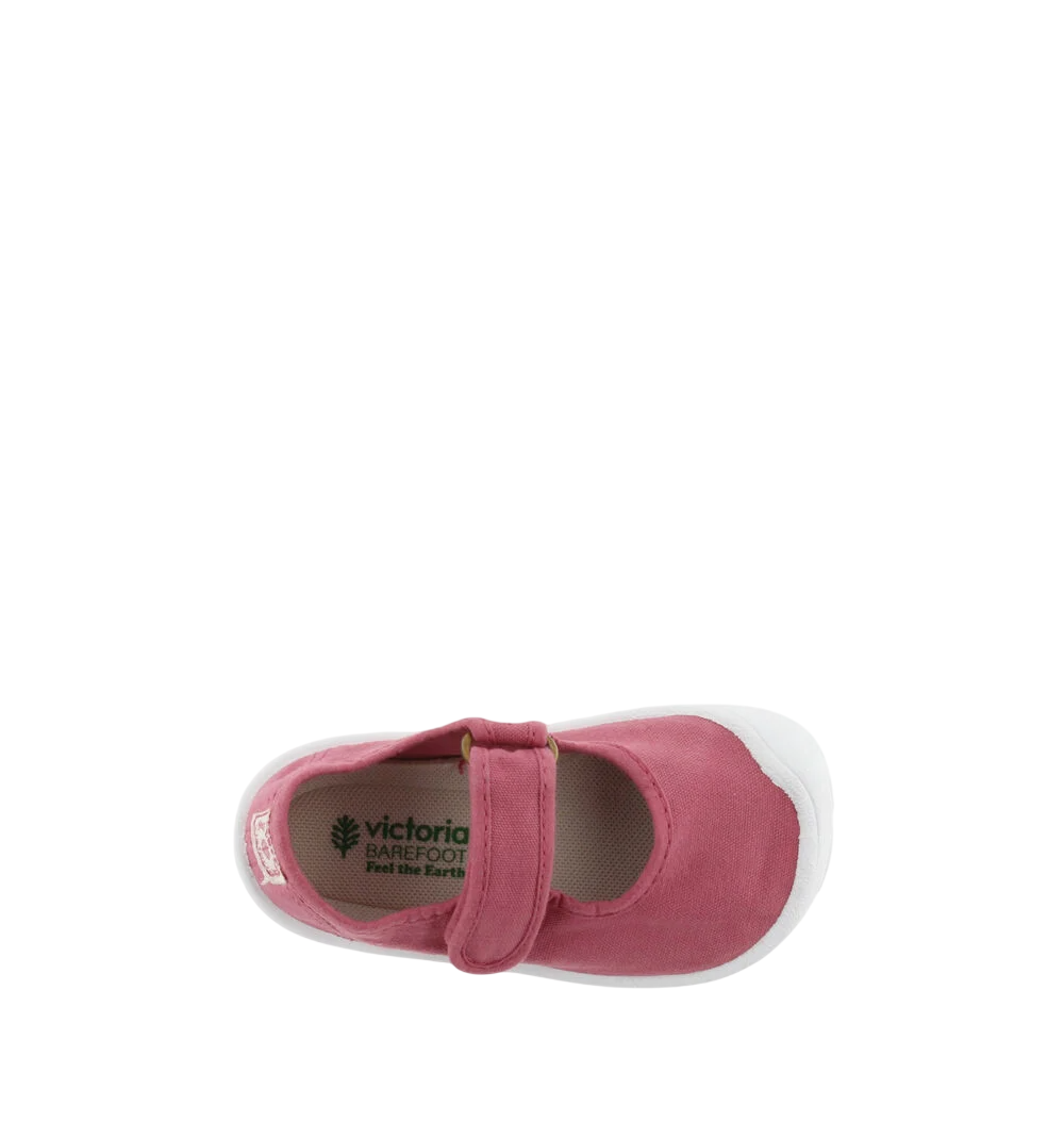 Sandália Barefoot | Bailarina | Lona | Framboesa