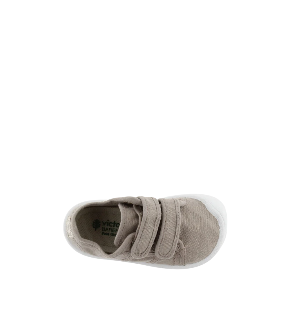 Ténis Barefoot | Velcro | Bege