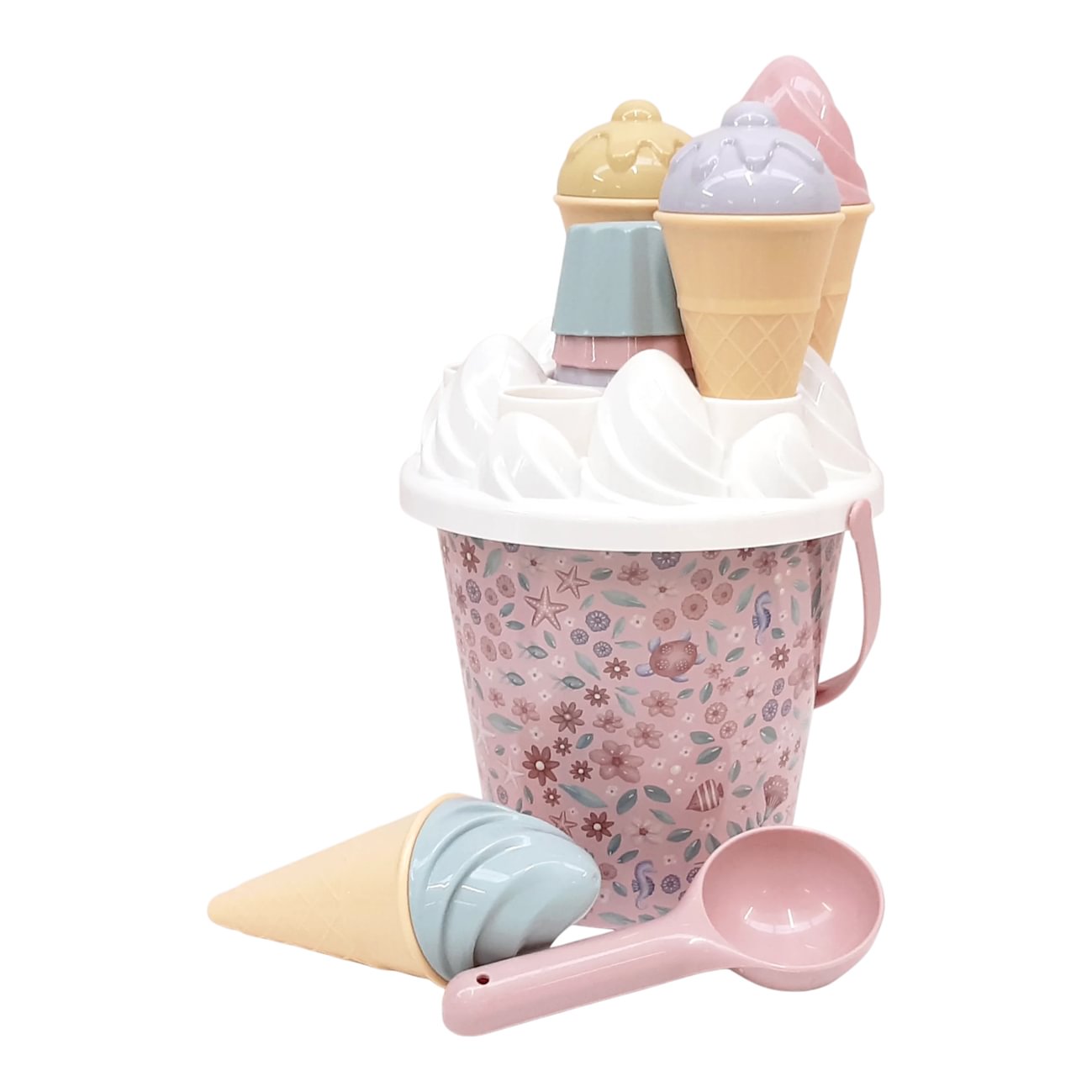 Conjunto Balde de Gelados | 14 peças | Dreamy Mermaid