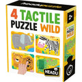 4 Puzzles | Tátil | Wild Animals