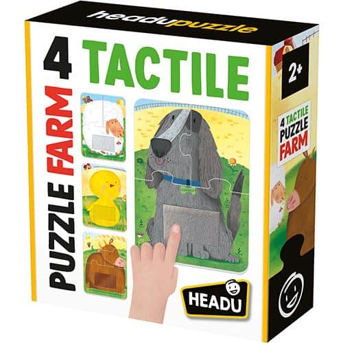 4 Puzzles | Tátil | Farm Animals