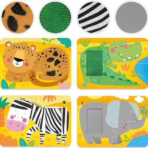 4 Puzzles | Tátil | Farm Animals