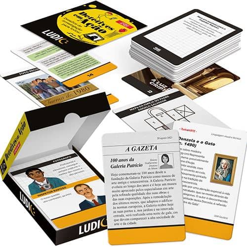 Jogo de Cartas | Detetives em Ação | Crimes de Arte