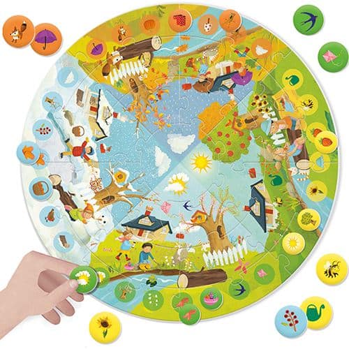 Puzzle Circular | Giant Round | Seasons
