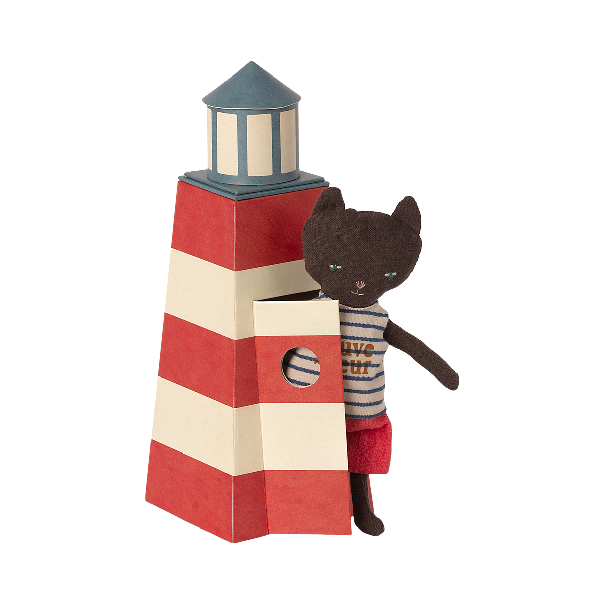 Gato Nadador-Salvador com Farol Maileg - imagem 4
