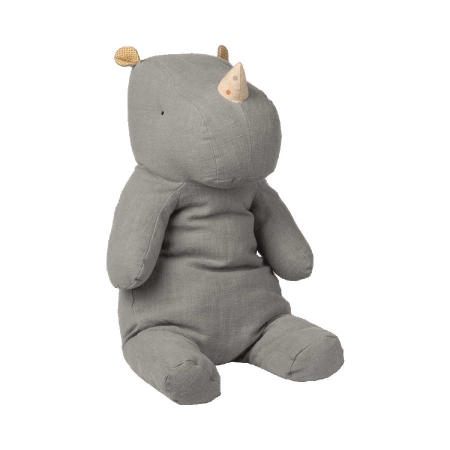 Safari Friends | Rhino | Large | Dusty Blue