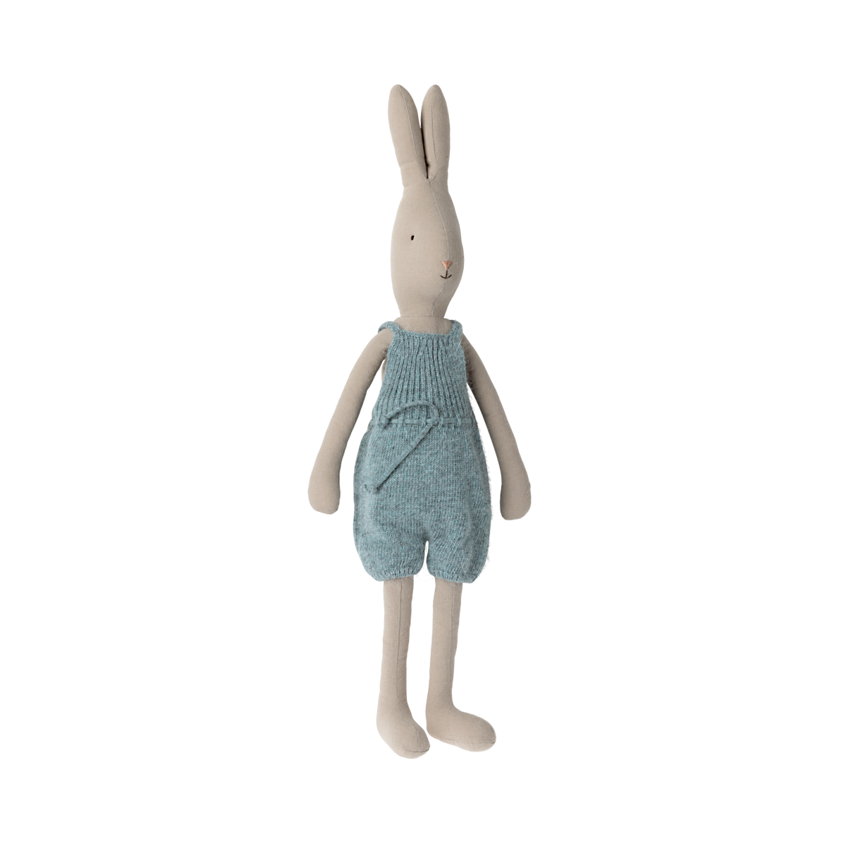 Coelho Rabbit Size 4 com Jardineiras de Malha Maileg - imagem 4