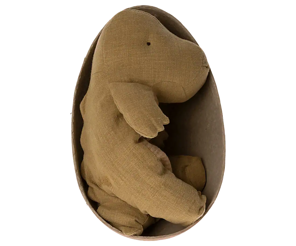 Gantosaurus in egg  |  Medium  |  Dark ocher