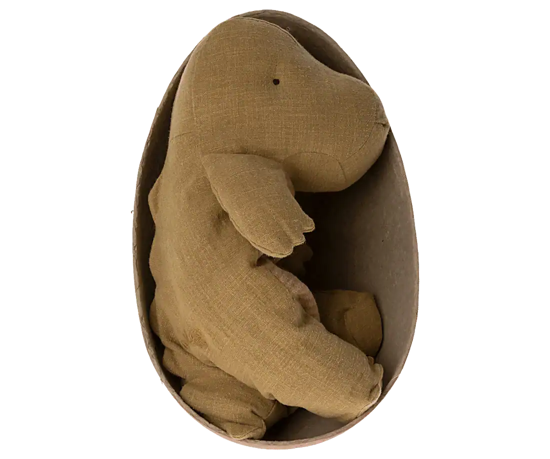 Gantosaurus in egg  |  Medium  |  Dark ocher