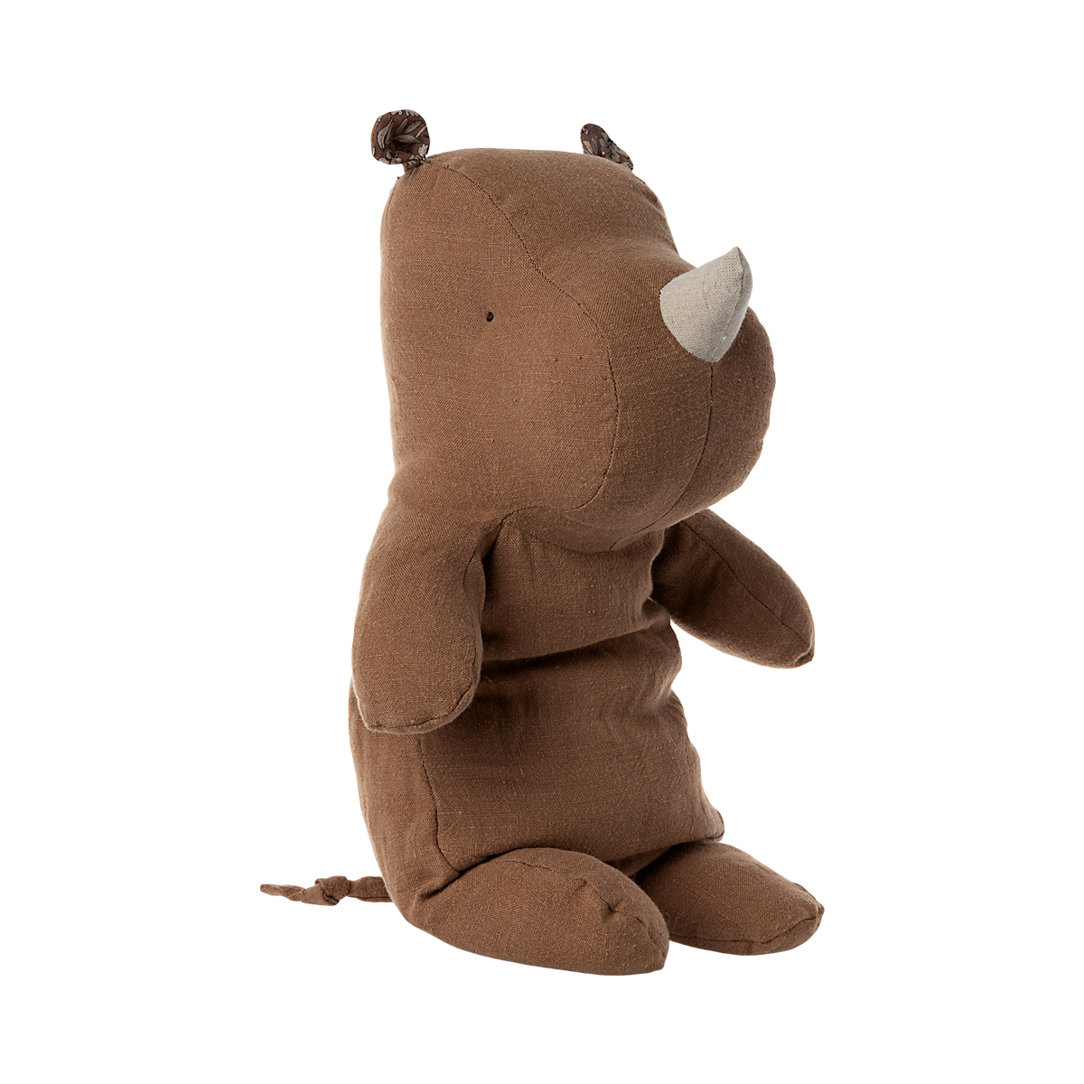 Rinoceronte de Peluche Médio Chocolate – Safari Friends Maileg - imagem 2