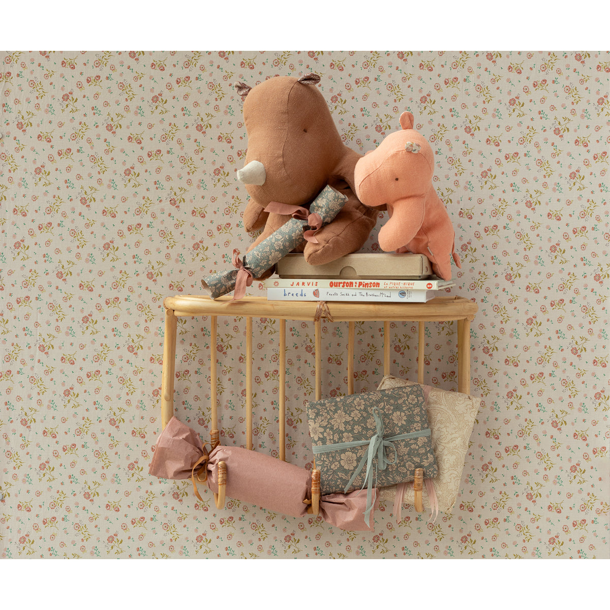 Rinoceronte de Peluche Médio Chocolate – Safari Friends Maileg - imagem 3
