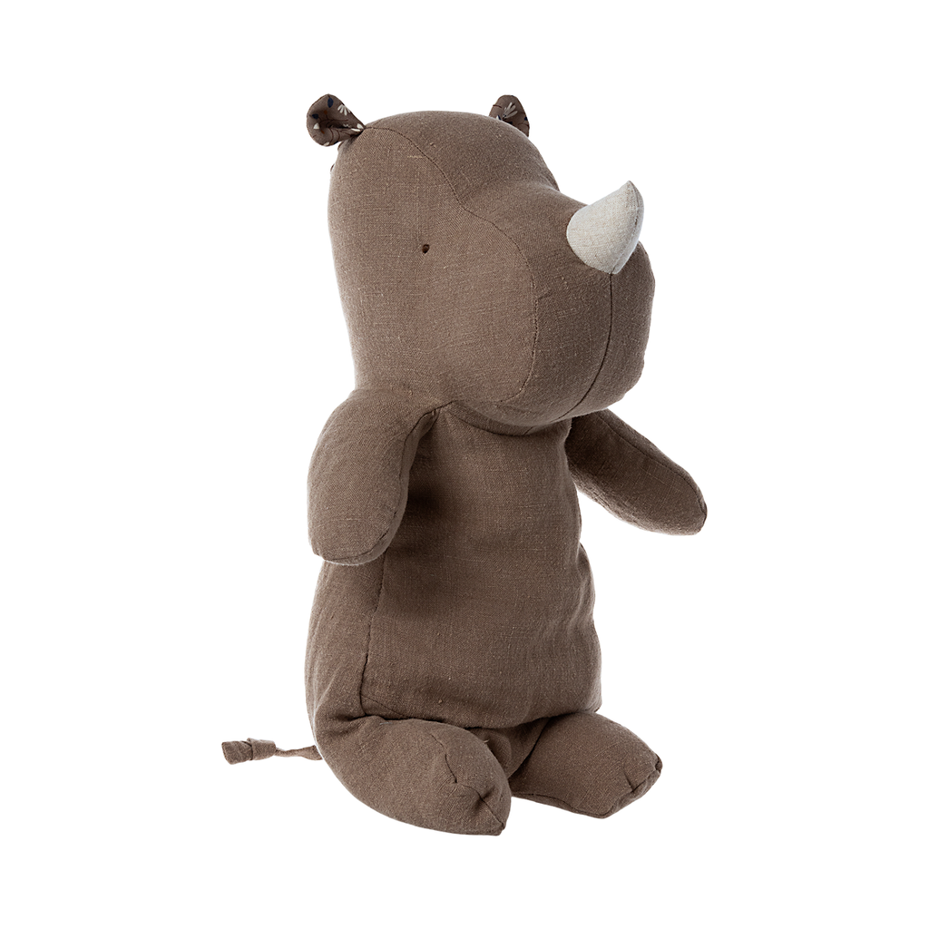 Rinoceronte de Peluche Médio Light Brown – Safari Friends Maileg