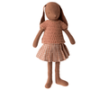 Bunny | Size 3 | Chocolate Brown |  Knitted shirt and skirt