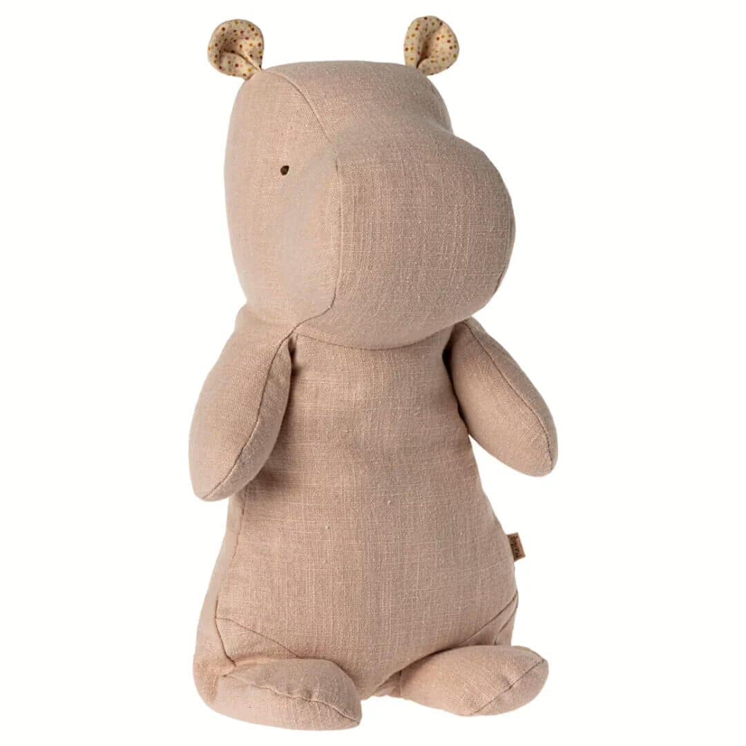Safari Friends | Maileg | Medium Hippo | Light rose
