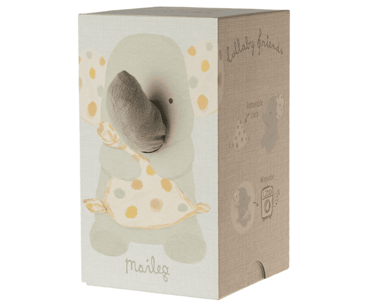 Lullaby Friends | Maileg | Elephant | Iron grey